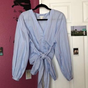 H&M Light blue Blouse
